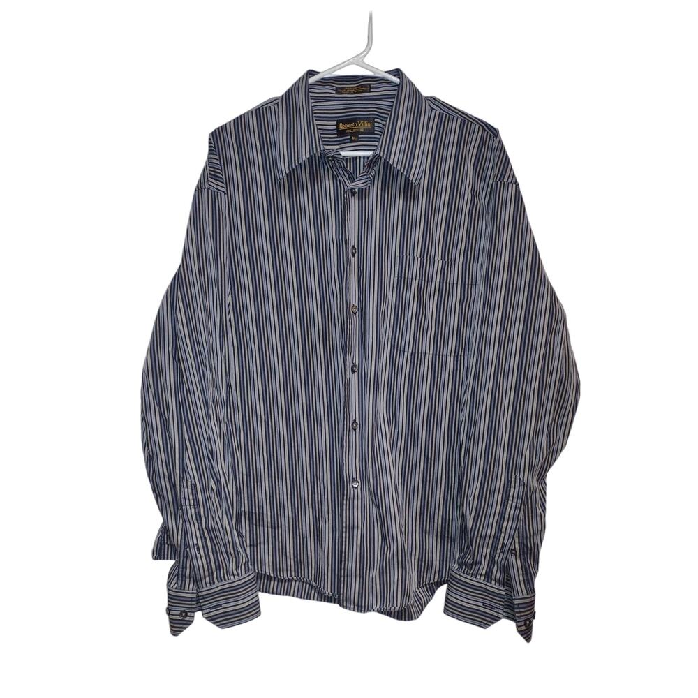 Roberto Villini Men's Button Up Shirt Size XL